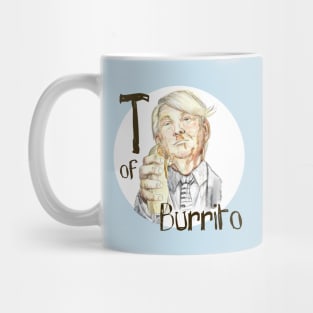 T of Burrito Mug